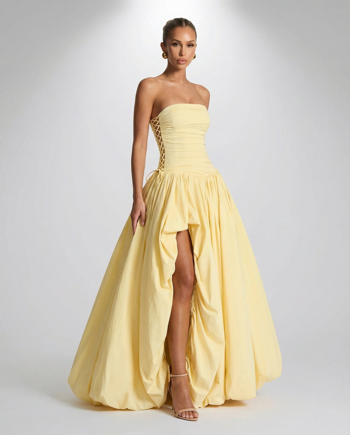 Jillian Ballkleid Maxi Dress - Gelb