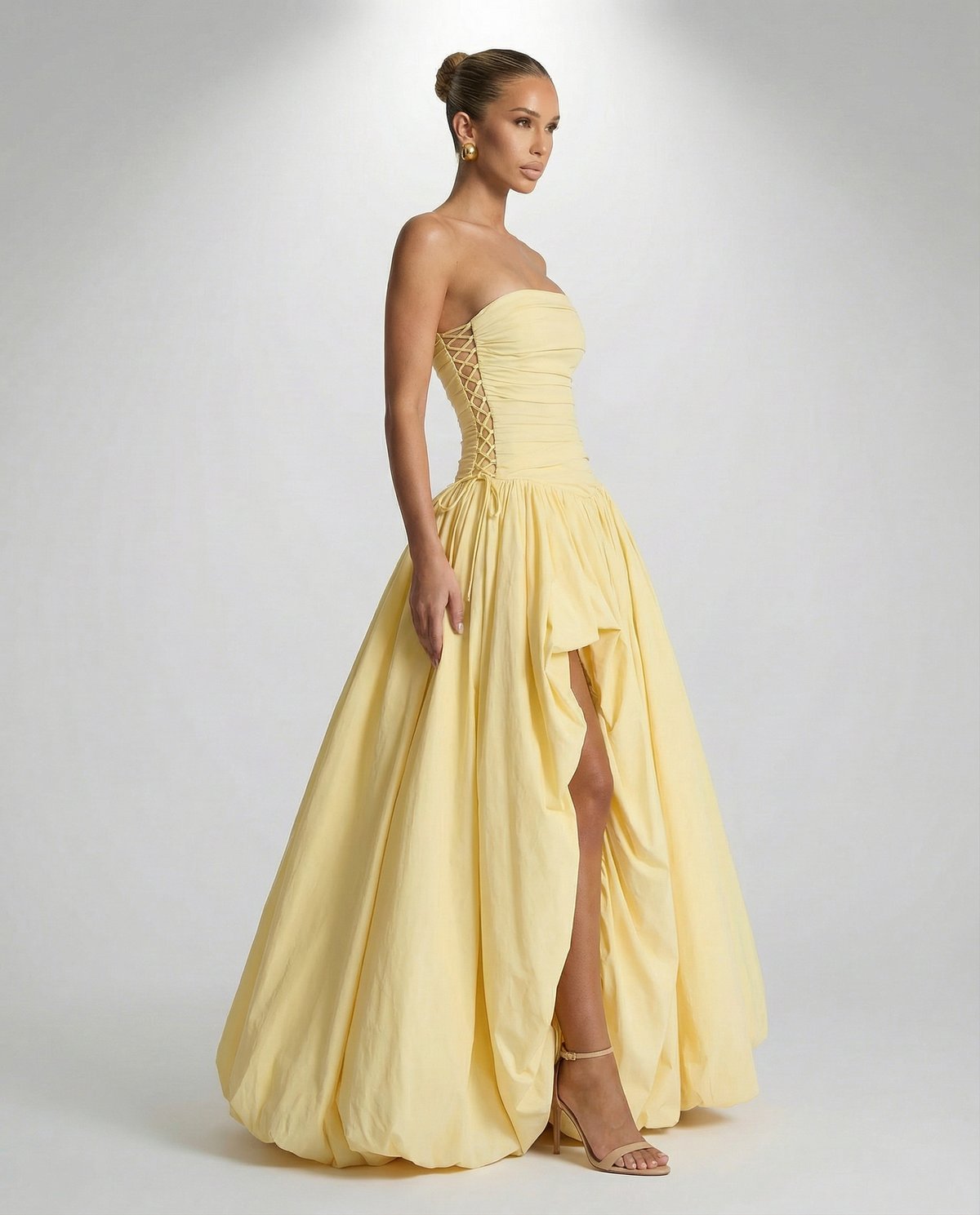 Jillian Ballkleid Maxi Dress - Gelb