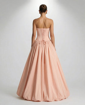 Jillian Ballkleid Maxi Dress - Rosa