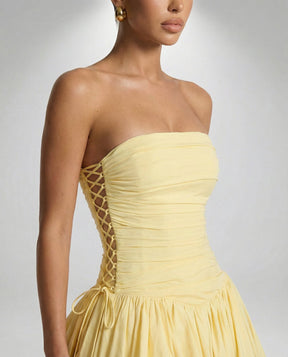 Jillian Ballkleid Maxi Dress - Gelb