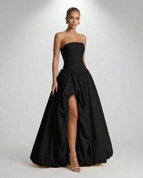 Jillian Ballkleid Maxi Dress - Schwarz
