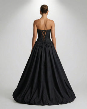 Jillian Ballkleid Maxi Dress - Schwarz