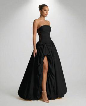 Jillian Ballkleid Maxi Dress - Schwarz