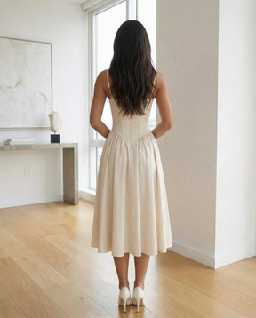 Valeria Sculpt Midi Dress