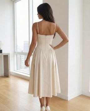 Valeria Sculpt Midi Dress