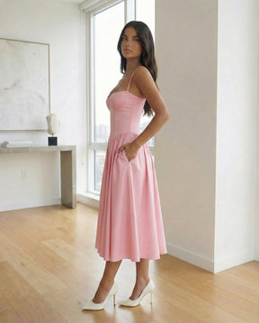 Valeria Sculpt Midi Dress