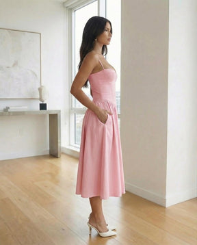 Valeria Sculpt Midi Dress
