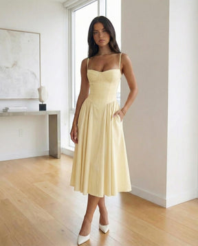 Valeria Sculpt Midi Dress