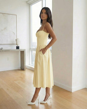 Valeria Sculpt Midi Dress