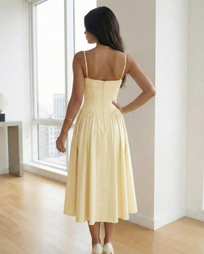 Valeria Sculpt Midi Dress